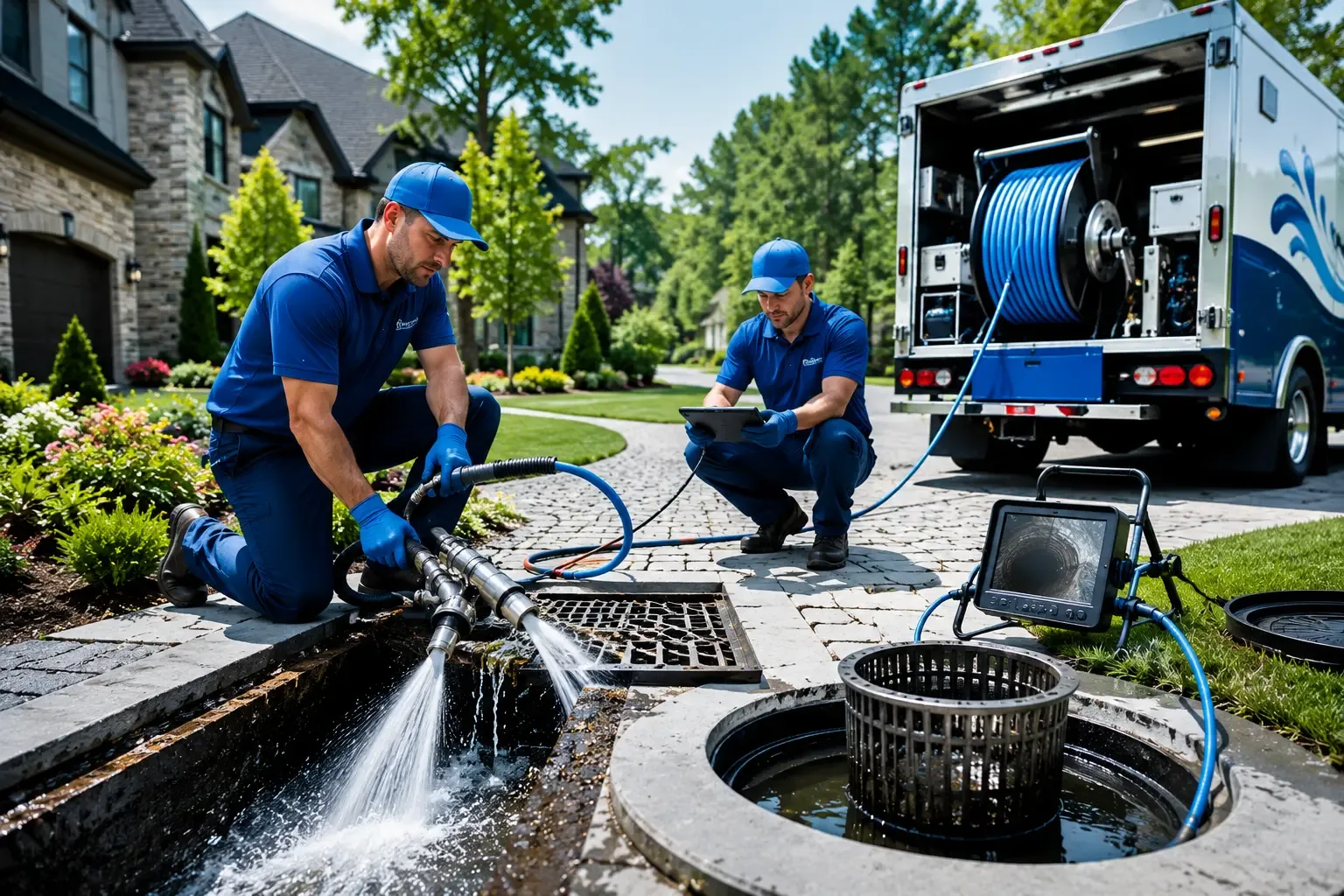Local outdoor drain cleaning professionals in Kirkville, IA